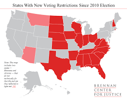 Voting Restrictions by State since 2010