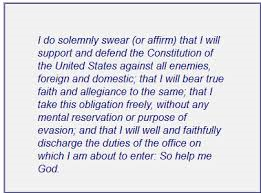 Congressional Oath of Office