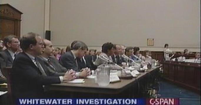 Whitewater Congressional hearing 1998